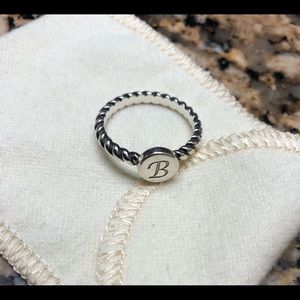 James Avery B ring